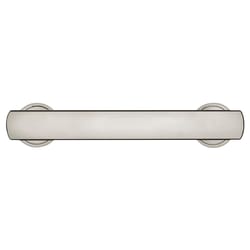 Hickory Hardware American Diner Modern Bar Cabinet Pull 3 in. Chrome Silver 1 pk