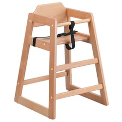 Flash Furniture Natural Wood Traditional High Chair