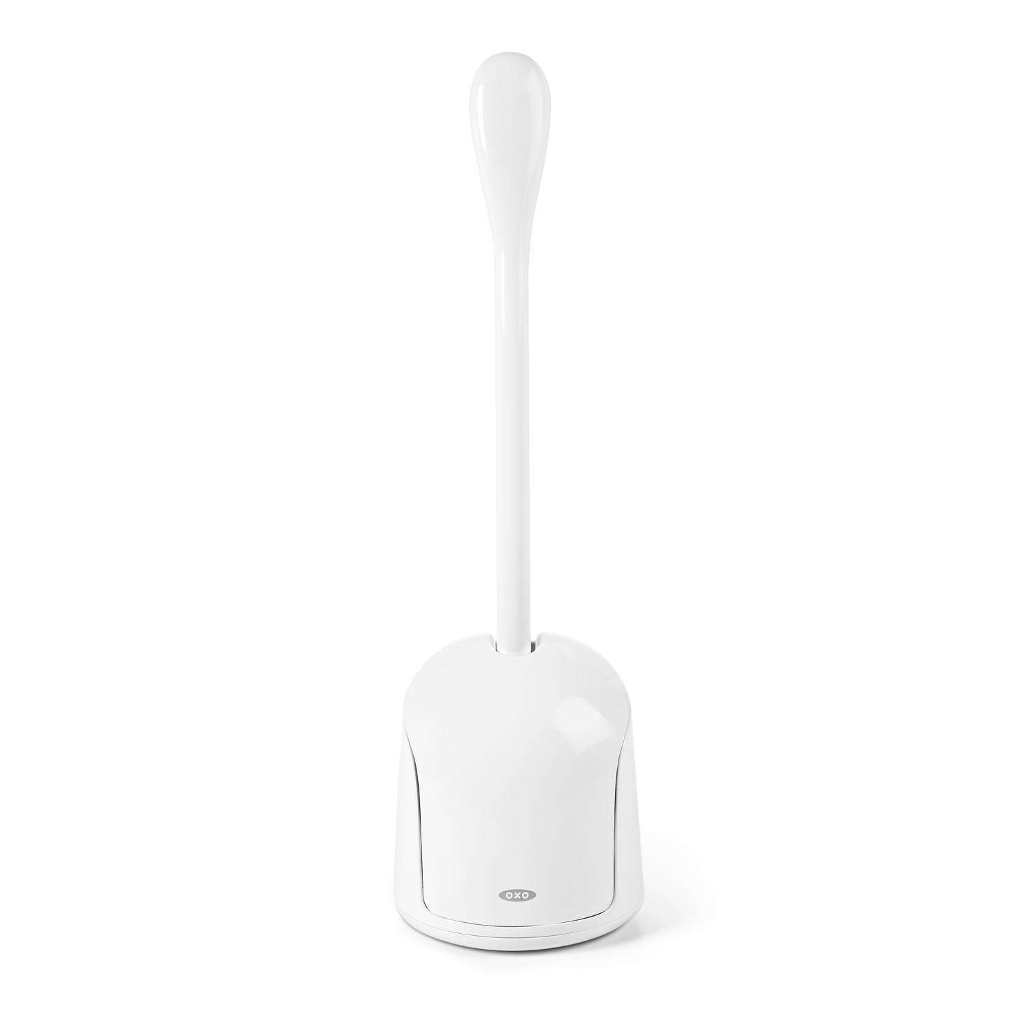 OXO Good Grips Toilet Bowl Brush & Holder White Ace Hardware