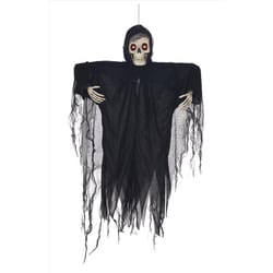 Seasons Prelit Hanging Talking Ghoul Halloween Decor