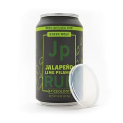 Spiceology Derek Wolf Jalapeno Lime Pilsner BBQ Rub 8 oz