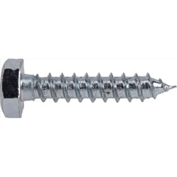 Hillman 1/4 in. X 1-1/4 in. L Hex Zinc-Plated Steel Lag Screw 100 pk