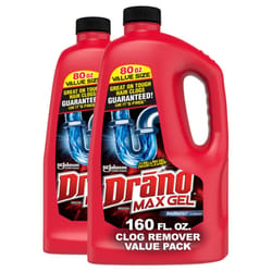 Drano Professional Strength Gel Drain Clog Remover 160 oz