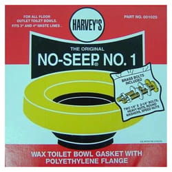 Harvey's No-Seep No. 1 Wax Ring Kit Multicolored Polyethylene/Wax
