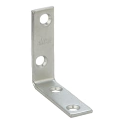 Ace 2 in. H X 1.5 in. W X 2 in. D Zinc Inside L Corner Brace