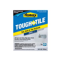 Homax Tough As Tile Gloss White Tub and Tile Refinishing Kit Interior 26 oz