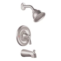 Moen Banbury 1-Handle Brushed Nickel Tub and Shower Faucet