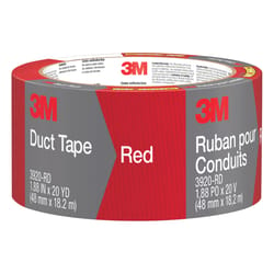 3M Scotch 1.88 in. W X 20 yd L Red Solid Duct Tape