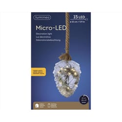 Lumineo LED Micro Warm White 15 ct Novelty Christmas Lights