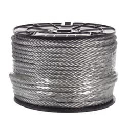 Campbell Galvanized Steel 5/16 in. D X 200 ft. L Aircraft Cable