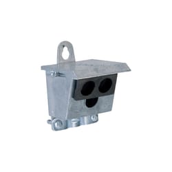 Sigma Engineered Solutions ProConnex 0 in. D Die-Cast Aluminum Service Entrance Head For NM/SE 1 pk