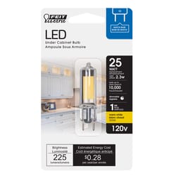 Feit T4 G8 LED Bulb Bright White 25 Watt Equivalence 1 pk