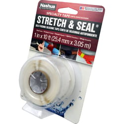 Nashua Stretch & Seal 1 in. W X 10 ft. L White Self-Fusing Repair Tape