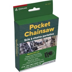 Coghlan's Black Pocket Chainsaw 6.14 in. H X 4 in. W X 20 in. L 1 each