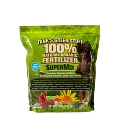 Tanks Green Stuff SuperMix Organic All Plant 2-2-1 Fertilizer 10 lb