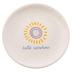 Karma Reese 3.75 in. H X 3 in. L Multicolored Ceramic Trinket Tray