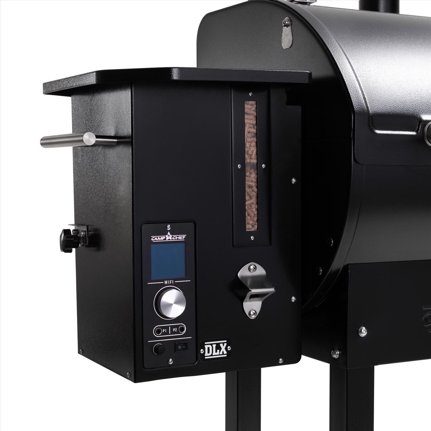 Camp Chef SmokePro DLX Wood Pellet Grill and Smoker Black Ace