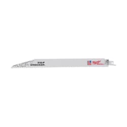 Milwaukee The Wrecker 12 in. Bi-Metal Demolition Reciprocating Saw Blade 7/11 TPI 5 pk