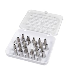 Mrs. Anderson's Baking Silver Stainless Steel Pastry Decorating Set