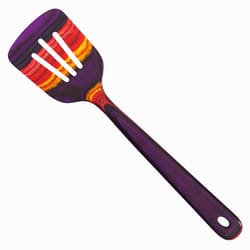 Totally Bamboo Baltique Multicolored Birch Wood Slotted Spatula