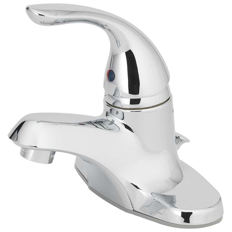 OakBrook Chrome SingleHandle Bathroom Sink Faucet 4 in. Ace Hardware