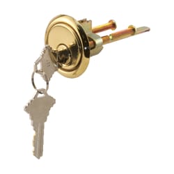 Prime-Line 6 in. W X 9.25 in. L X 1-3/4 in. D Diecast Rim Cylinder Lock