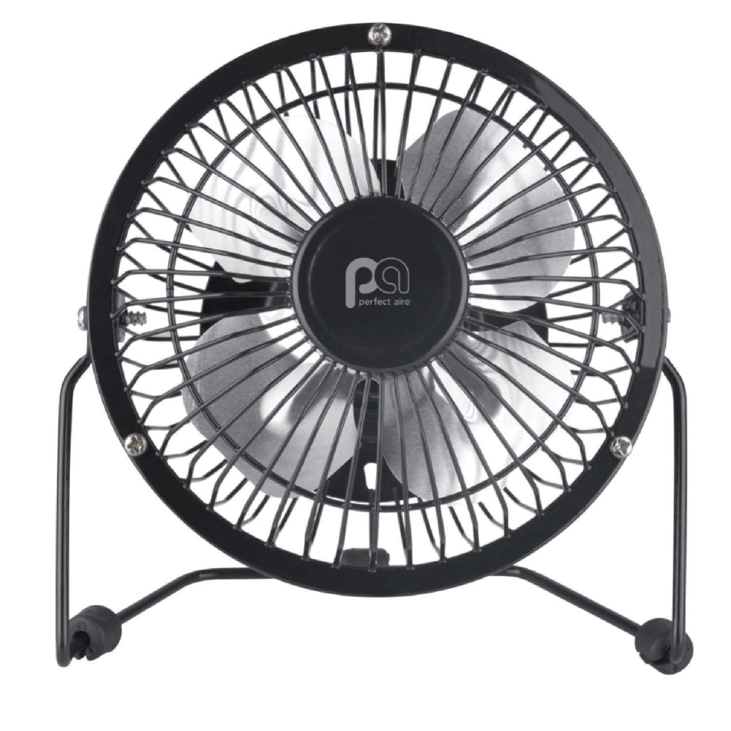 Perfect Aire 6 in. H X 4 in. D 1 speed Table Fan - Ace Hardware