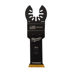 Milwaukee Universal Fit Open-Lok 1-1/8 in. W Bi-Metal Multi-Tool Oscillating Blade Multi-Material 3