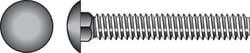 HILLMAN 5/16 in. X 8 in. L Zinc-Plated Steel Carriage Bolt 50 pk