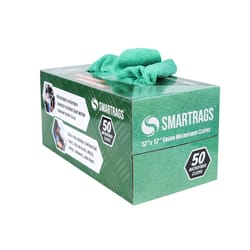 SmartRags Microfiber Cleaning Cloth 12 in. W X 12 in. L 50 pk