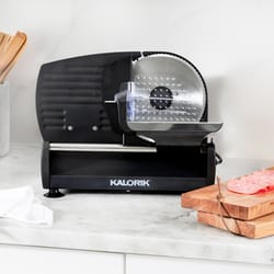 Kalorik Black 0 speed Food Slicer 7.5 in.