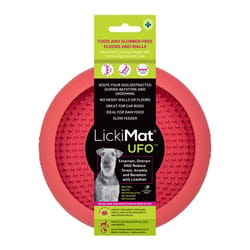 LickiMat UFO Pink Rubber Slow Feeder For Dogs