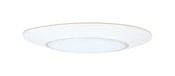Halo Matte White 6 in. W Glass LED Shower Lens/Trim 60 W