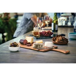 Fox Run Ironwood Brown Acacia Wood Serving Board