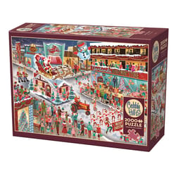 Cobble Hill Santa's Parade Jigsaw Puzzle Multicolored 2000 pc