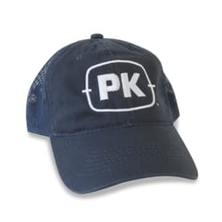 PK Grills PK Logo Trucker Hat Blue/White One Size Fits All