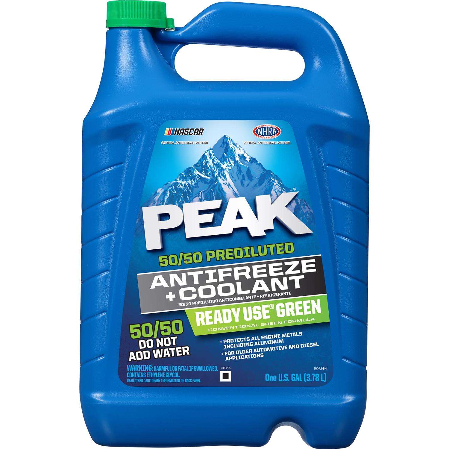 Peak Ready Use 50/50 Antifreeze/Coolant 1 gal Ace Hardware