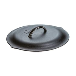 Lodge Cast Iron Lid 13.25 in. Black