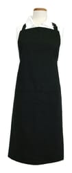 Ritz 2 pocket Black Cotton Solid Apron