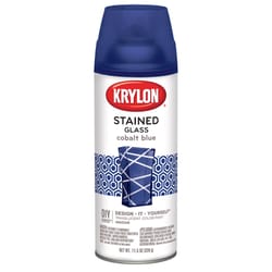 Krylon Stained Glass Translucent Cobalt Blue Spray Paint 11.5 oz