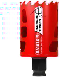 Diablo Snap-Lock Plus 1-7/8 in. Carbide Tipped 2-3/8 in. L X 3/8 in. D Hole Saw