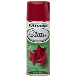 Rust-Oleum Specialty Shimmer Red Glitter Spray 10.25 oz