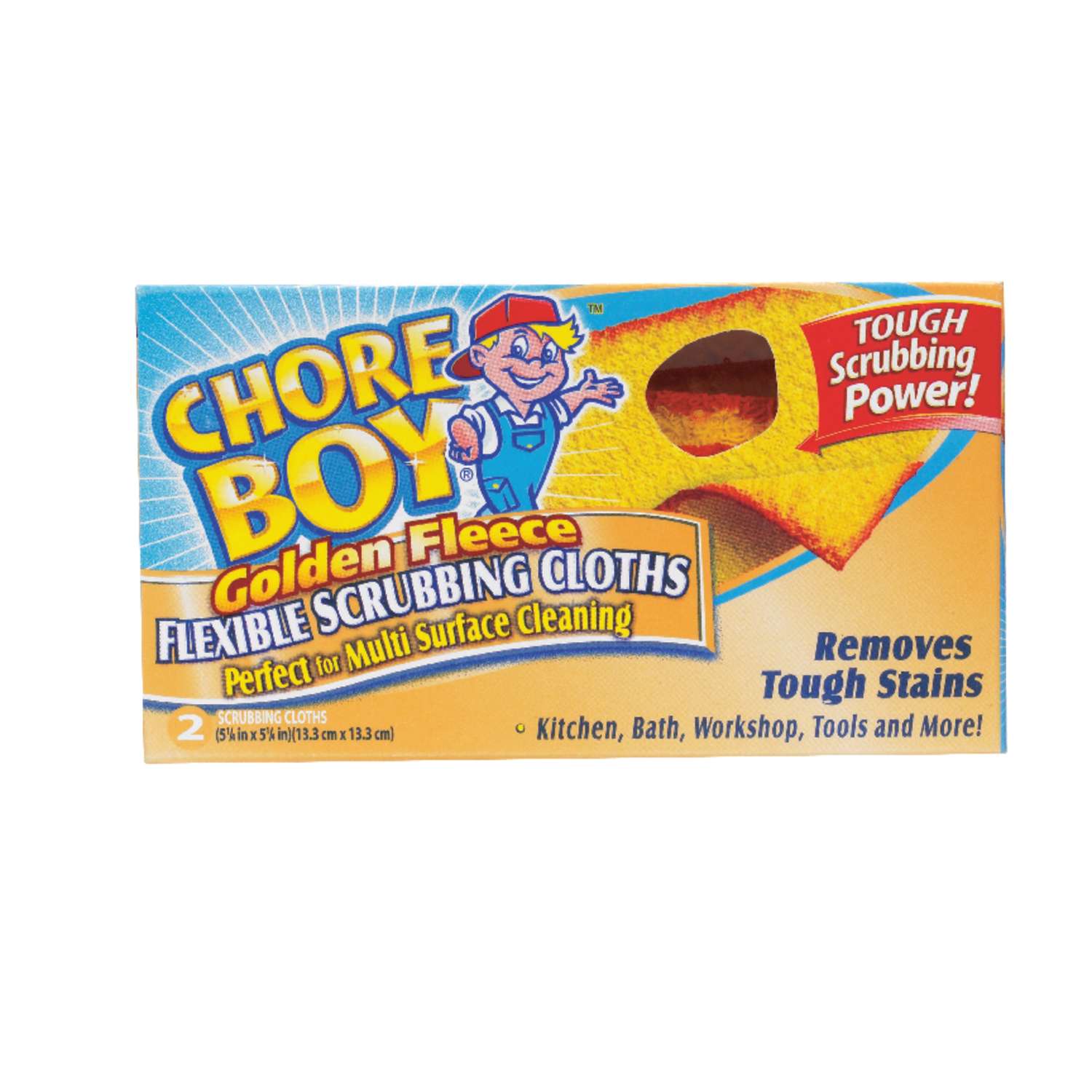 Chore Boy Golden Fleece Delicate Light Duty Scrubbing Cloths For