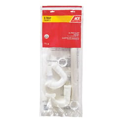 Ace 1-1/4 in. D X 20-1/2 in. L Plastic S-Trap