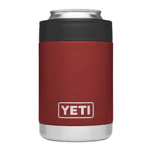 YETI  Rambler Colster  Brick Red  Stainless Steel  Beverage Holder  BPA Free 12 oz. 