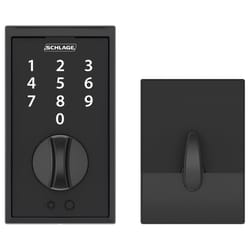 Schlage Matte Black Metal Touchscreen Deadbolt