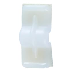 Jandorf 1/8 in. D X 0.76 in. L Natural Nylon Cable Clip