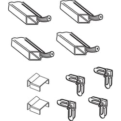 Prime-Line Bronze Aluminum 5/16 in. W X 3/4 in. L Screen Frame Kit 1 pk