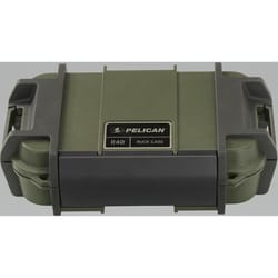 Pelican 6.12 in. W X 2.89 in. H Ruck Case Impact-Resistant Poly Green