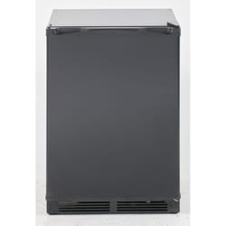 Avanti 5.2 cu ft Black Steel Compact Refrigerator 120 W